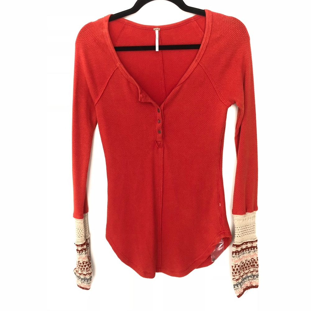 Free People Alpine Cuff Thermal. NWOT.